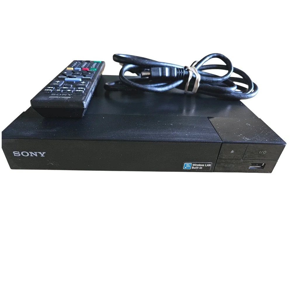 Sony BDP-S3500 Blu-ray DVD Player Built-in Wi-Fi Streaming W/Remote HDMI Black - Picture 2 of 10